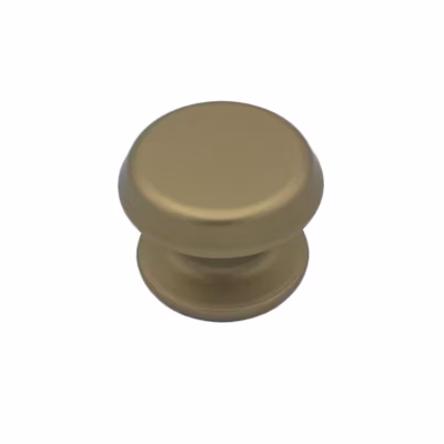 Bouton tirant de porte fixe D80 mm en aluminium Bronze satiné – breveté – lot de 6 boutons