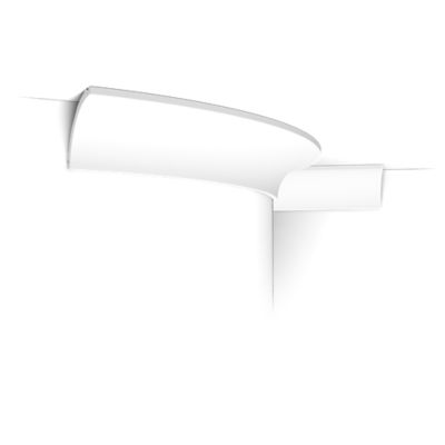 C240F Flexible Corniche plafond Orac Decor – 8x8x200cm (h x p x L) – moulure décorative polyuréthane