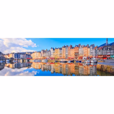 Tableau sur toile honfleur 30×97 cm Fabriqué en France