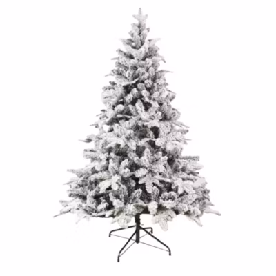 Arbre de Noël réaliste de 180 cm avec fausse neige et 1249 branches