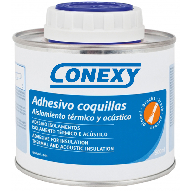 COLLE ISOLANT CALORIFUGE + PINCEAU POT 500ML